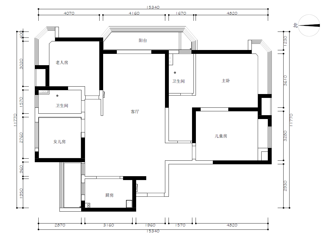 新房未住仅从图纸上断事